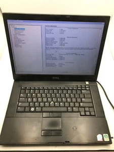Dell Latitude E6500 15" Laptop Intel Core 2 Duo P8600- DISPLAY DAMAGE - MZ - Picture 1 of 10