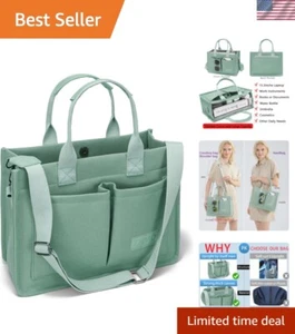 Canvas Tote Bag for Women,Womens Purse Handbags Totes Bags Crossbody Work Lap... - Picture 1 of 9
