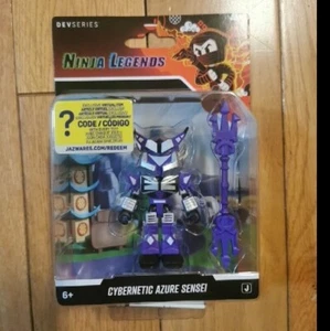 Roblox Devseries Ninja Legends Cybernetic Azure Sensei w/ Exclusive Code New! - Picture 1 of 2