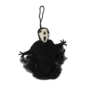 DeKulture Halloween Esqueleto Colgante - Adorno Fieltro Lana Negro - Imagen 1 de 7