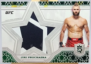 Jiri Prochazka 2024 Topps Royalty UFC Star Relic Green MEM SRR-3 /5 - Picture 1 of 2