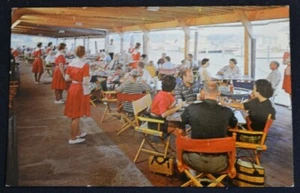 Thompson Brothers Clam Bar Harwich Port MA Postcard PC 1960s Unused - Picture 1 of 1