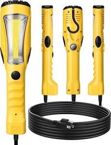 Under Hood COB LED Work Light 1200LM 15 ft Corded Handheld Trouble Light w/ Hook - Picture 1 of 8