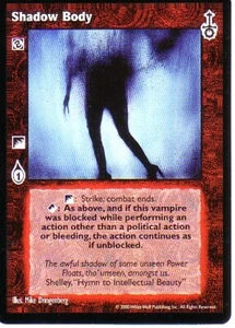 Shadow Body VTES CCG Sabbat/SW - Picture 1 of 1