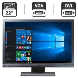 AFFORDABLE BENQ G2200W 22" WIDESCREEN FLAT PANEL RELIABLE MONITOR DISPLAY - Picture 1 of 5