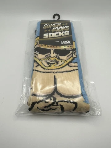 Super Kicks Socks ORANGE CASSIDY AEW All Elite Crate Exclusive Cover