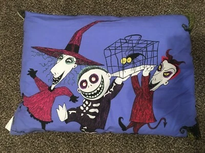 Nightmare Before Christmas Vintage Lock Shock & Barrel Pillow - 1973 - Image 1 of 2