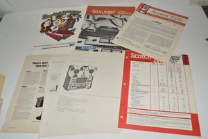 *LL* SCOTCH 206 / OTARI MX-505 CATALOGS & MORE EPHEMERA AUDIOPHILE (ADP14) - Picture 1 of 3