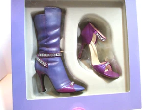 Just The Right Shoe #25787 DUET MOTHER DAUGHTER GIFT SET Boot / Shoe Mothers Day - Picture 1 of 4