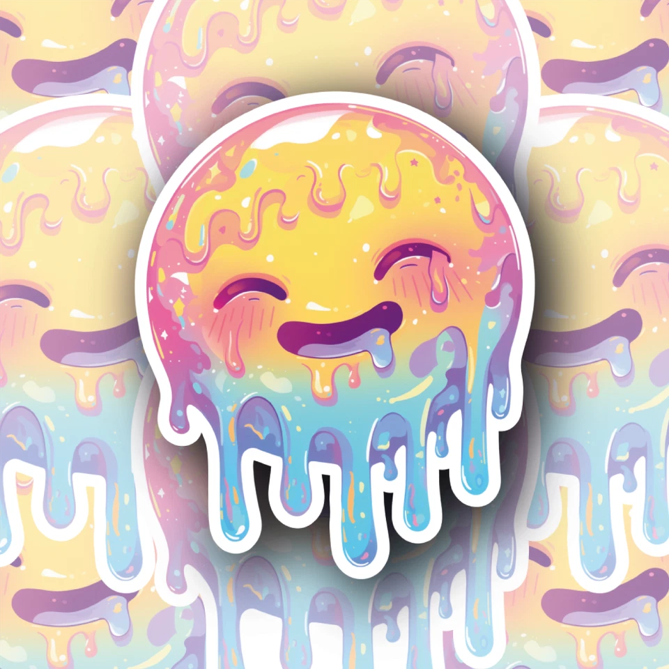 Calcomanía/pegatina laminada--Resistente a los rayos UV y al agua para uso interior/exterior Foto 1 de 4