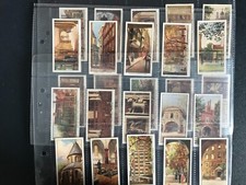 cigarette cards the inns of court 1922 full set