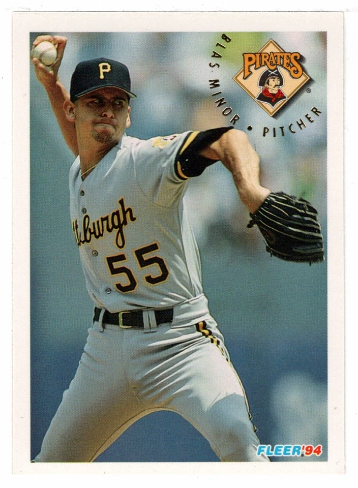 Blas Minor - Pittsburgh Pirates (MLB) - 1994 Fleer Baseball # 615 Mint - Image 1 of 1