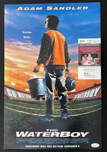 ADAM SANDLER SIGNED AUTOGRAPHED COA JSA THE WATER BOY 12x18 MOVIE POSTER - Picture 1 of 1