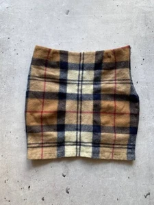 Vintage Barbour Rock Wolle Nova Check Mehrfarbig Y2K Selten Größe 32 - Bild 1 von 9