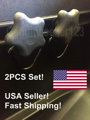 D-Ring HAND SCREW mount FITS Toyota Tundra & Tacoma Bed Rail Tslot Hook 2PCS  - Image 1 of 3