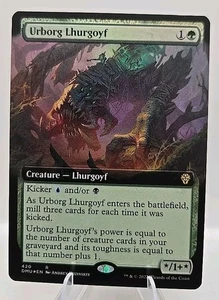 Urborg Lhurgoyf (Extended Art) MTG Dominaria United Foil - Picture 1 of 2