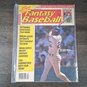 Fantasy Baseball October 1990 - Ken Griffey Jr. Seattle Mariners - Picture 1 of 2