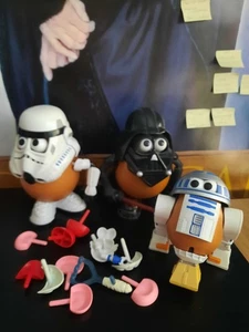 Mr. Kartoffelkopf Konvolut Star Wars - Darth Tater, Spud Trooper & Artoo-Potatoo - Bild 1 von 4