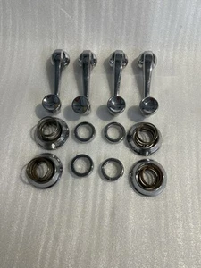 MERCEDES W120 W121 WINDOW CRANK CHROME HANDEL 1 SET - Picture 1 of 3