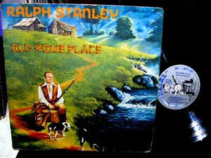 Ralph Stanley LP Old Home Place VG Vinyl Rare 1976 REBEL w/ Keith Whitley - Picture 1 of 4