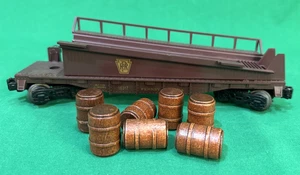Lionel #6-16317 Pennsylvania RR Barrel Ramp Car - New Old Stock, Open Box - Picture 1 of 19