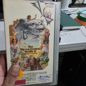The NeverEnding Story II VHS 1990 Fantasy Family Edition Warner Bros - Picture 1 of 1