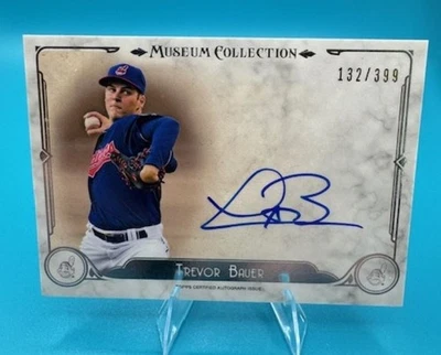 Colección Museo Topps 2014 Trevor Bauer Archival Auto #132/399 Cleveland Foto 1 de 2