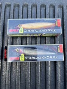 Rapala x-rap xrap extreme action x-walk xrw 13 Lot Of 2 - Picture 1 of 8