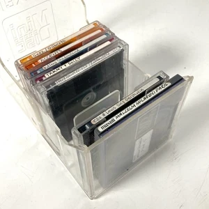 Lot Of 8 X TDK, Maxell, Sony, BASF Mini Discs Blank Rewriteable Bundle & Case - Picture 1 of 4