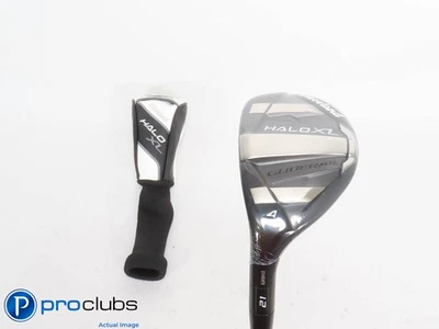 New! Left Handed Cleveland Halo XL 21* 4 Hybrid w/HC - Tensei AV Regular #421322 - Image 1 of 4