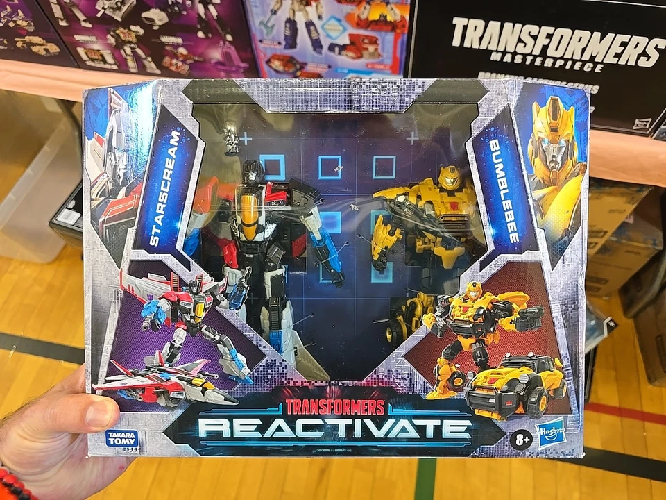 Transformers Reactivate Video Game-Inspired Bumblebee and Starscream 2-Pack