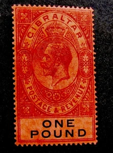nystamps British Gibraltar Stamp # 75 Mint OG H $160   N14y3278 - Picture 1 of 2