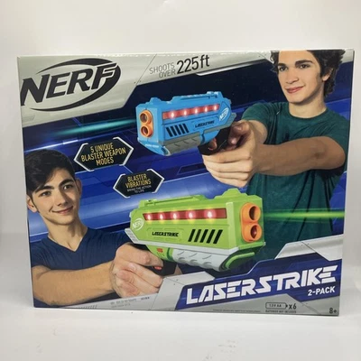 NERF Laser Strike 2 jugadores Lazer Tag Pack - Juego interior o exterior para niños, niña Foto 1 de 4