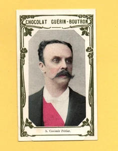 Chromo Guérin Boutron n° 5 - Casimir PERIER - Imagen 1 de 2