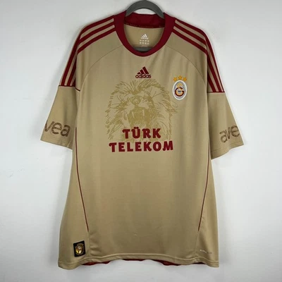 Galatasaray AS 2010/2011 Adidas Away Football Shirt Soccer Jersey Men's Size 2XL - Image 1 of 4