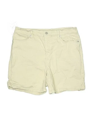 Женские шорты хаки цвета слоновой кости Gloria Vanderbilt 26 Вт - Изображение 1 из 2