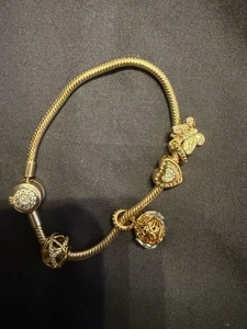 Pandora Armband Charm Anhänger Gold (kein Echtes Gold)  - Bild 1 von 4