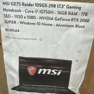 MSI GE75 Raider 10SGS - Bild 1 von 2