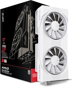 XFX Swift AMD Radeon RX 9060 XT OC White Game Edition w/ 8GB GDDR6 RX-96TSW8GWQ - Picture 1 of 4