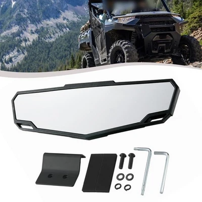 Central Rearview Mirror For Can Am Defender For Midsize 500 Quick Installation - Image 1 of 4