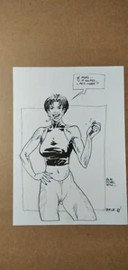 Dédicace sur papier libre de PONCE  (1998)  - Picture 1 of 2