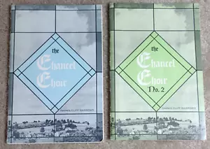The Chancel Choir No. 1 & 2 SONGBOOK by Cliff Barrows 1957 & 1961 - Picture 1 of 2