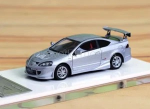 1:64 Flame Silver Integra DC5 Type R Mugen Sport Model Diecast Resin Car - Picture 1 of 10