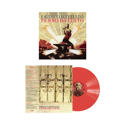 Battiato Franco Ferro Battuto Vinile Lp Colorato (Red) Nuovo Sigillato
