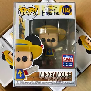 "Funko Pop 2021: Disney 3 mosqueteros: Mickey Mouse #1042 vinilo ""Caja como nueva"" - Imagen 1 de 5
