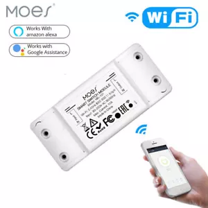 MOES 1/2/3/4 Gang Smart Light Switch WiFi RF Wall Touch Timer Alexa Google APP - Picture 1 of 44