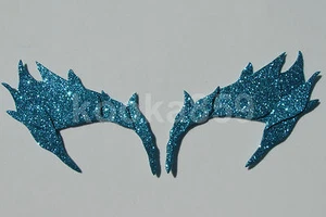 Leaf Eyebrow Glitter Eye Mask Costume, Elf, Witch, Ivy Cosplay - Picture 1 of 24