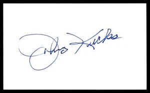 JOHNNY KUCKS Signed Authentic AUTO Index Card YANKEES - Picture 1 of 2