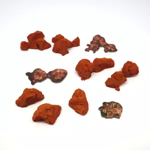 BOULDER SMALL PACK FOR GLOOMHAVEN - 7 PIECES - Imagen 1 de 4