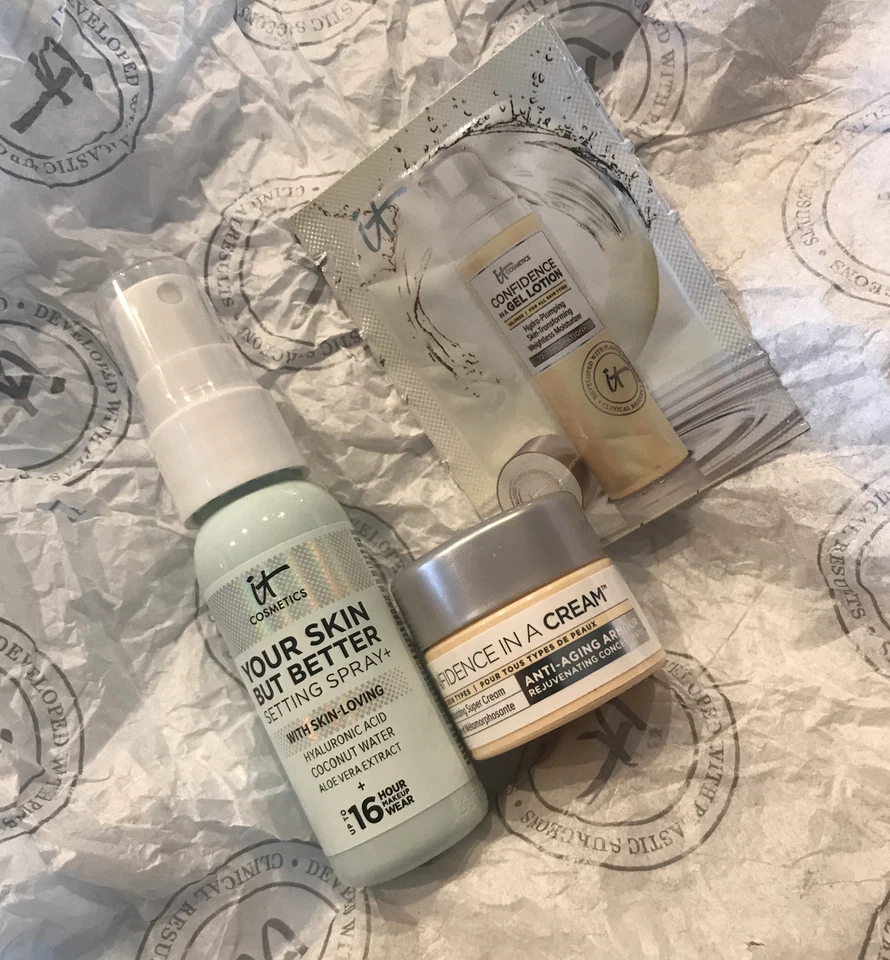 It Cosmetics Your Skin But Better SPRAY/CREAM GEL LOTION mini Sizes (See Photos) - Image 1 of 4